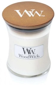 Κερί Αρωματικό Σε Βάζο Linen 98135E 7x7x8,3cm White WoodWick Wax