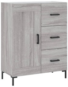 vidaXL Ντουλάπι Γκρι Sonoma 69,5 x 34 x 90 εκ. από Επεξεργασμένο Ξύλο