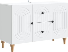 vidaXL Ντουλάπι TV Λευκό 89 x 34,5 x 60 εκ. Επεξεργασμένο Ξύλο