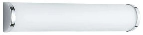 Φωτιστικό Τοίχου-Απλίκα Xavi 40x8cm Chrome-White 2803031-06 Trio Lighting Μέταλλο,Γυαλί