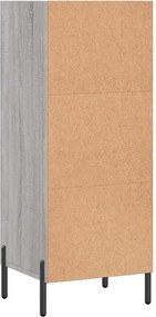 vidaXL Ντουλάπι Γκρι sonoma 34,5x32,5x90εκ. από Επεξεργασμένο Ξύλο