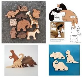 Intra απο ξύλο plywood 3mm-4mm πάχος - Παιχνίδια παζλ Δίασταση 30x30 cm Intraeaxys-67wld3w1