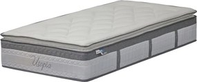 Στρώμα Utopia pakoworld pocket spring με ανώστρωμα 30-32cm 100x200εκ