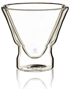 Ποτήρια Κοκτέιλ Μαρτίνι 230ml (Σετ 2τμχ) Bergner Double Wall Mixology BGMP-20202