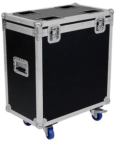 51163 GloboStar® Επαγγελματικό Flight Case για 2 Κινούμενες Ρομποτικές Κεφαλές Artemis BEAM Rainbow Effect Philips YODN 9R RGBW 260W 230V Zoom 0° - 3.8° GloboStar 51163