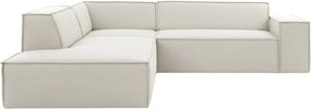 Γωνιακός καναπές Fubu S-Εκρού-Αριστερή