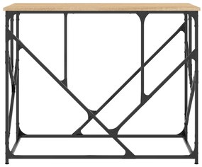 vidaXL Τραπέζι Κονσόλα Sonoma Δρυς 100x40x80 εκ. Επεξεργασμένο Ξύλο