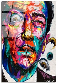 Πίνακας Γυάλινος 123BZM2223 70x100cm Multi Wallity Κάθετοι Glass