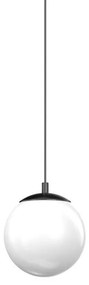Κρεμαστό Φωτιστικό Οροφής LED 10W IP20 Ego Ideal Lux-327525-Μαύρο 327525