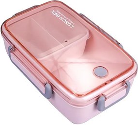 Lunch Box bamboo 3 θέσεων με χωρίσματα Υ7,1x23,4x15εκ.