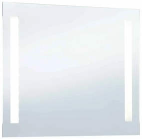 vidaXL Καθρέφτης Μπάνιου Τοίχου με LED 100 x 60 εκ.