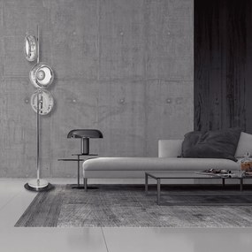 Επιδαπέδιο Φωτιστικό Mercurio 36W 4000K Νίκελ