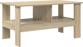 vidaXL Τραπεζάκι σαλονιού Δρύς Sonoma 90 x 50 x 45 cm