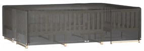 vidaXL Κάλυμμα Επίπλων Κήπου Ορθογώνιο με 16 Κρίκους 300x200x75 εκ.
