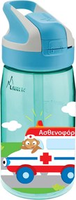Παγούρι 450ml Με Καλαμάκι Laken Οχήματα
