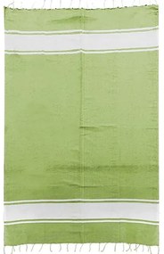 Πετσέτα Θαλάσσης Βαμβακερή Pestemal 90x180εκ. Green SUMMER tiempo 42-2396