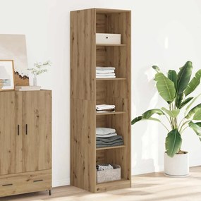 vidaXL Ντουλάπα Αρτισιανή Δρυς 50x50x200εκ από Επεξεργασμένο Ξύλο