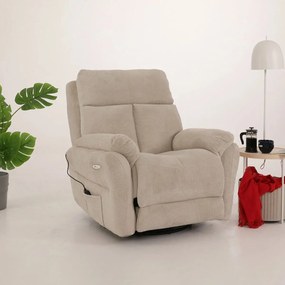 Recliner Comfera Electric - Cream Cream