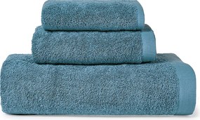 Πετσέτα Προσώπου (50x100) Kentia Brand 600gsm Πετρόλ