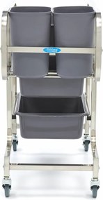 Cleaning Trolley - incl 5 Bins