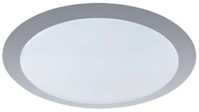 Φωτιστικό Οροφής - Πλαφονιέρα Gonzalo 626511287 12W Led Φ34cm 9cm Titanium Trio Lighting Metal