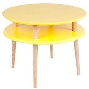 Τραπεζάκι Ufo Yellow Φ57Χ45 cm