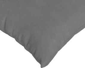 vidaXL Μαξιλάρι Καναπέ 2 pcs Σκούρο Γκρι 50 x 30 cm ύφασμα