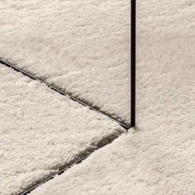 vidaXL Χαλί HUARTE Μπεζ 120 x 170 cm Πολυεστέρας