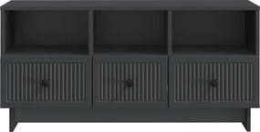 VidaXL Ντουλάπι TV Μαύρο 102 x 34,5 x 50 εκ. Επεξεργασμένο Ξύλο