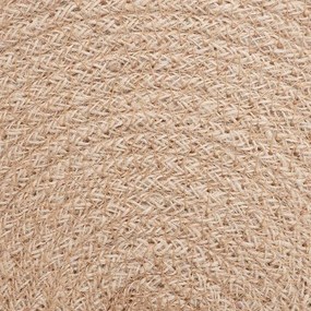 vidaXL Σουπλά Γιούτας 4 pcs Φυσικό και Μαύρο Ø 30 cm 100% Γιούτα Τόσσα
