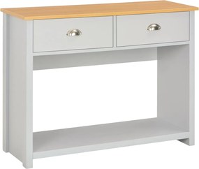 vidaXL Τραπέζι Κονσόλα Γκρι 97 x 35 x 76 εκ.