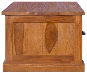 vidaXL Έπιπλο Τηλεόρασης 90 x 50 x 37 εκ. από Μασίφ Ξύλο Teak