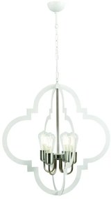 Κρεμαστό Φωτιστικό Οροφής Ε27 140x60 Arkolight-773-61/4-Λευκό 773-61/4