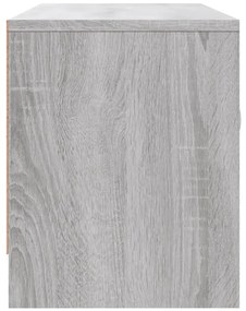 vidaXL Έπιπλο Τηλεόρασης Γκρι Sonoma 102x30x37,5 εκ. από Επεξεργ. Ξύλο