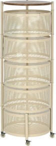Τρόλεϊ/Ραφιέρα 5 Θέσεων (Φ30x84) Estia Allure Ivory 01-39837