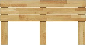 vidaXL Κεφαλάρι από Μασίφ Ξύλο Δρυς 150 εκ.