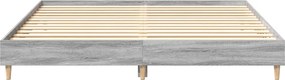 vidaXL Πλαίσιο κρεβατιού χωρίς στρώμα 180x200 εκ. Επεξεργασμένο Ξύλο