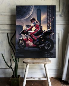 Πίνακας σε καμβά MotoGP Jack Miller KNV1741 45cm x 65cm