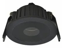 Downlight Οροφής Χωνευτό LED 6W IP54 3000K Μαύρο S110 Zambelis-S110-Λευκό S110