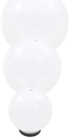 vidaXL Φωτιστικά Μπάλα LED 6 τεμ Σφαιρικά 20/30/40 εκ. Ακρυλικά (PMMA)