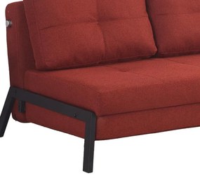 Καναπές - Kρεβάτι Hafrene Ύφασμα Πορτοκαλί 151x94x71 εκ. 151x94x71 εκ.