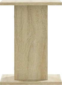 vidaXL Βάσεις Φυτών 2 Τεμ. Sonoma Δρυς 30x30x40 εκ. Επεξεργασμένο Ξύλο