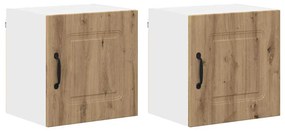vidaXL Πάνελ πλυντηρίου πιάτων Kalmar 2 pcs Artisan Oak