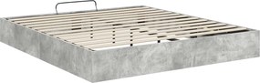 vidaXL Κρεβάτι Οθωμανικού Τύπου Σκυρόδεμα 180 x 200 cm