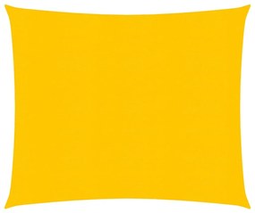 vidaXL Πανί Σκίασης Κίτρινο 2,5 x 3 μ. 160 γρ./μ² από HDPE