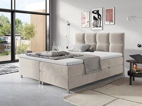 Επενδυμένο κρεβάτι Dave-Mpez-180 x 200