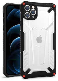 TechWave Hybrid Armor case for iPhone 12 Pro black / red