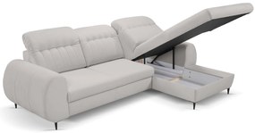 Γωνιακός καναπές Blanc-Gkri-Δεξιά