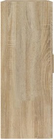 vidaXL Ντουλάπι Τοίχου Sonoma Δρυς 69,5x32,5x90 εκ. Επεξεργασμένο Ξύλο