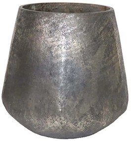 Βάση Ρεσώ Campal 027026 18x18x16cm Gold-Silver Γυαλί